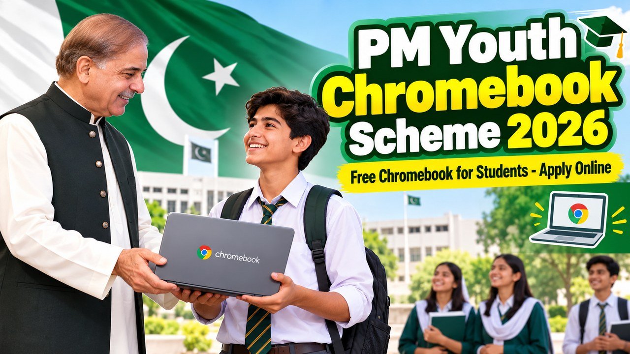 PM Youth Chromebook Scheme 2026 - Free Chromebook for Students - Apply Online